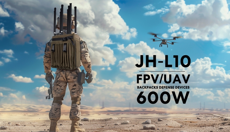 12 Band Anti Drone Backpack for FPV UAV C-Uas Defence Interceptor Anti-Drone Solution 1