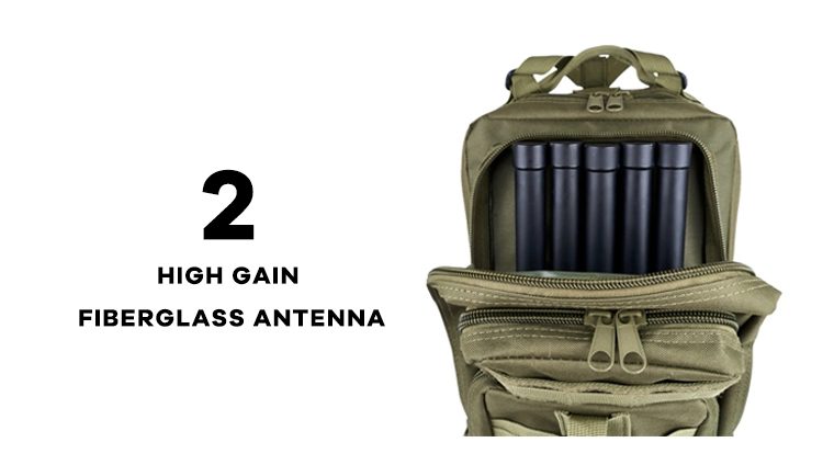 5 Band UAV Defence System for Backpacks Device FPV Drone Jammer Backpacks 5 5 Band UAV Defence System for Backpacks Device FPV Drone Jammer Backpacks 5