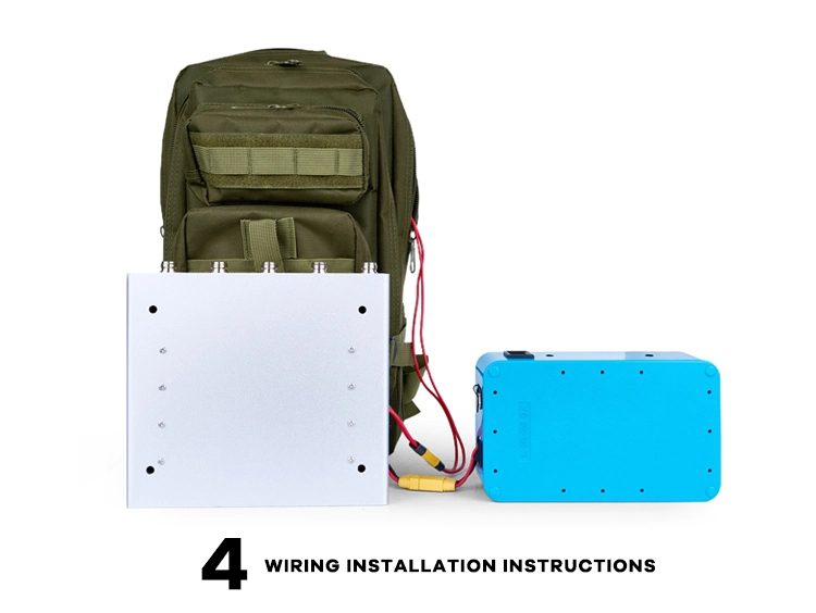 5 Band UAV Defence System for Backpacks Device FPV Drone Jammer Backpacks 90000001 5 Band UAV Defence System for Backpacks Device FPV Drone Jammer Backpacks 90000001