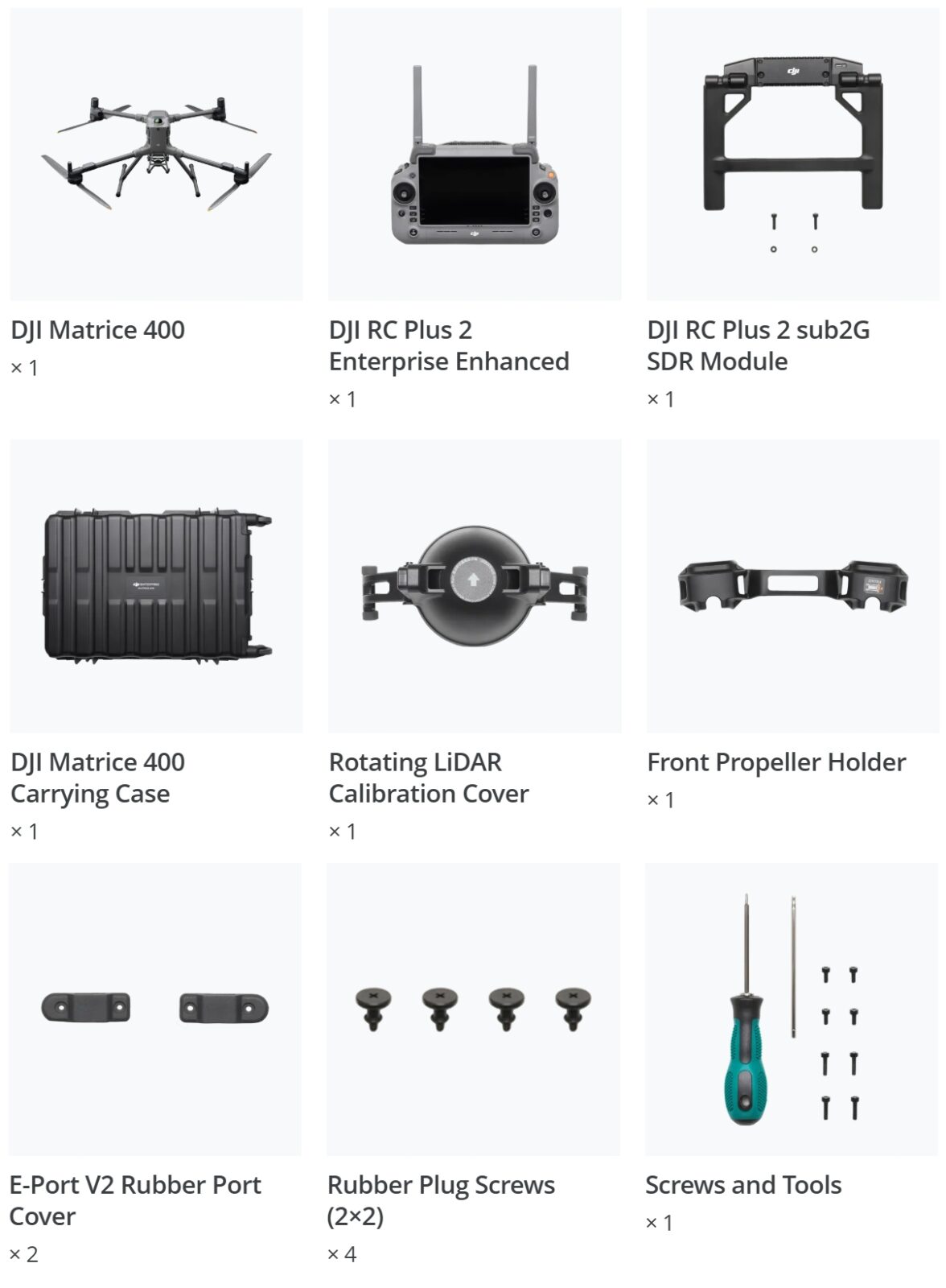 DJI Matrice 400 dronre accssories