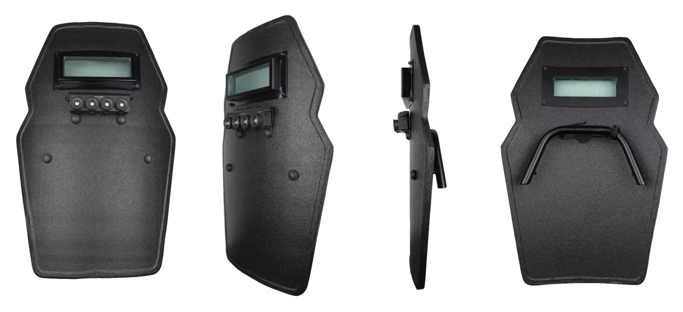 Tactical Steel Security Shield Handheld Shield Combat Body Protective Shield xx