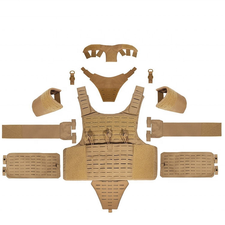 Personal Full Defense 1000D Heavy Duty High Quality Molle Security Tactical Vest for Defense Equipment 12
